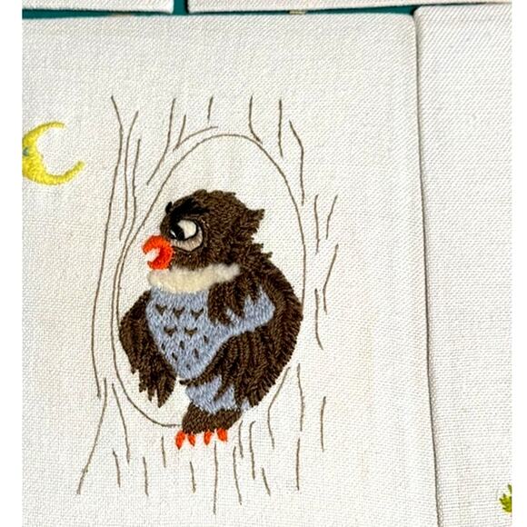 Vintage Winnie the Pooh and Friends Embroidery 1970's Handmade - Picture 12 of 14